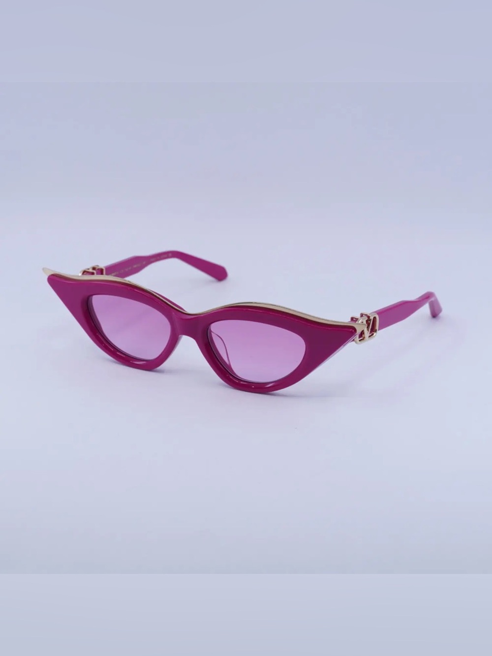 New Valentino V-GOLDCUT-II VLS-114D Pink/White Gold/Pink to Light Pink Gradient - Picture 3 of 4
